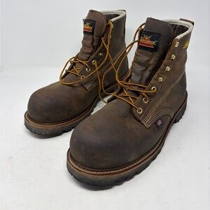Thorogood Mens American Heritage 6" Waterproof Safety Toe Boot Men’s 10.5 2E EUC